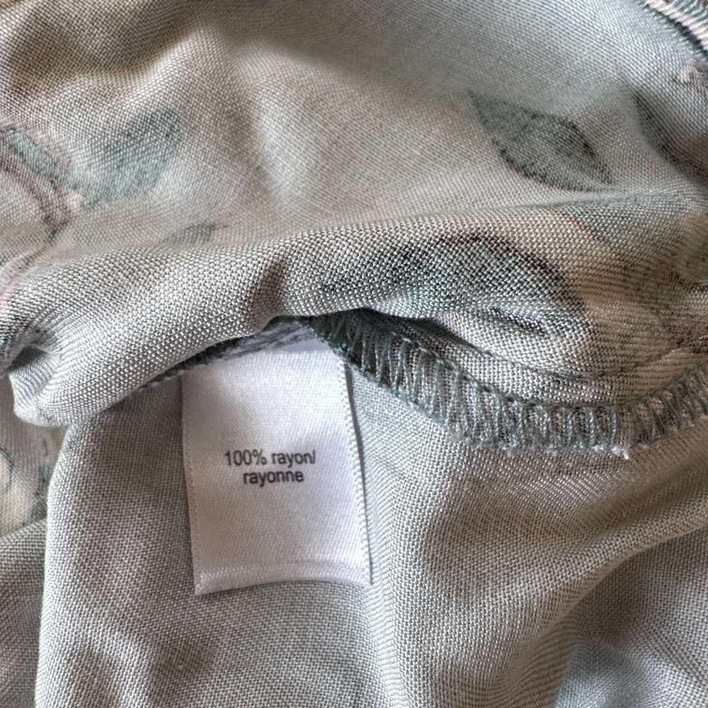 Maurices Floral Maxi Dress - Blue and Pink - Picture 5 of 5